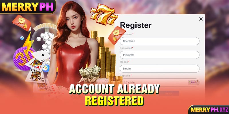 Account already registered